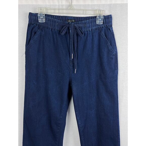 Universal Standard Jeans Denim Chambray Drawstring Pant Classic Capsule Fall - Picture 4 of 9